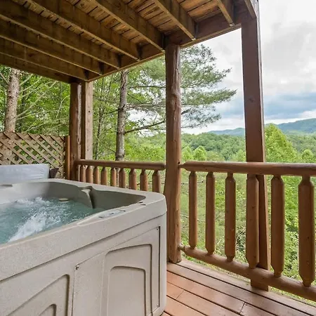 View Private Log Cabin Fireplace Hot Tub Relax